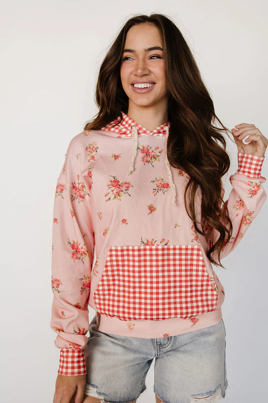 & Ave- University Hoody- Strawberry Shortcake-M & 2XL left-FINAL SALE