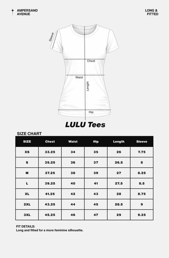 & Ave- Lulu Tee- Poppy