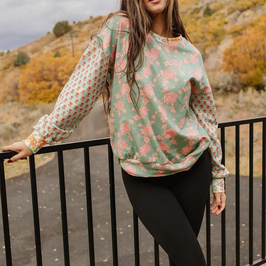 & Ave- University Pull Over- Mixed Feelings-S & M left-FINAL SALE