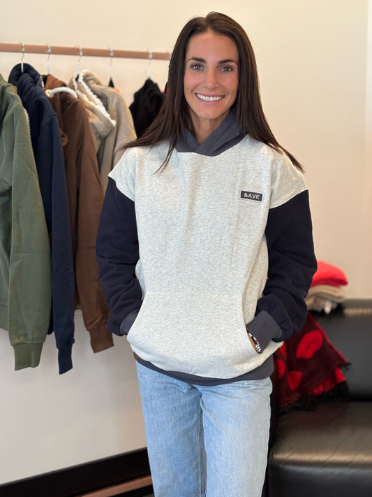 & Ave- Comfort Zone Hoody- Goal Getter- XL left FINAL SALE