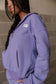 & Ave- Comfort Zone Halfzip- Lavender