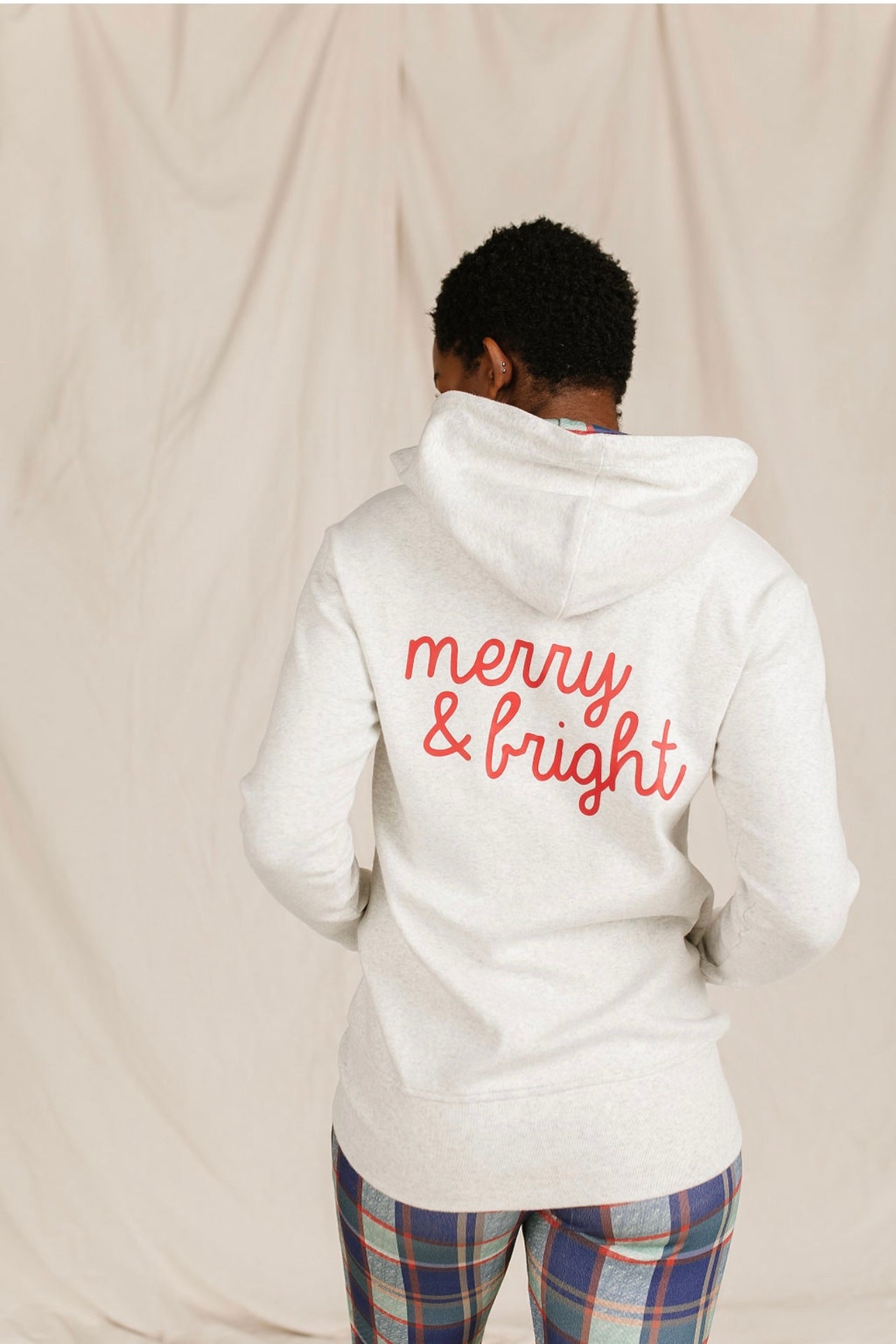 & Ave- FullZip Sweatshirt- Merry & Bright