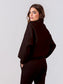 Après Actif- 1/4 Zip Pullover- Espresso