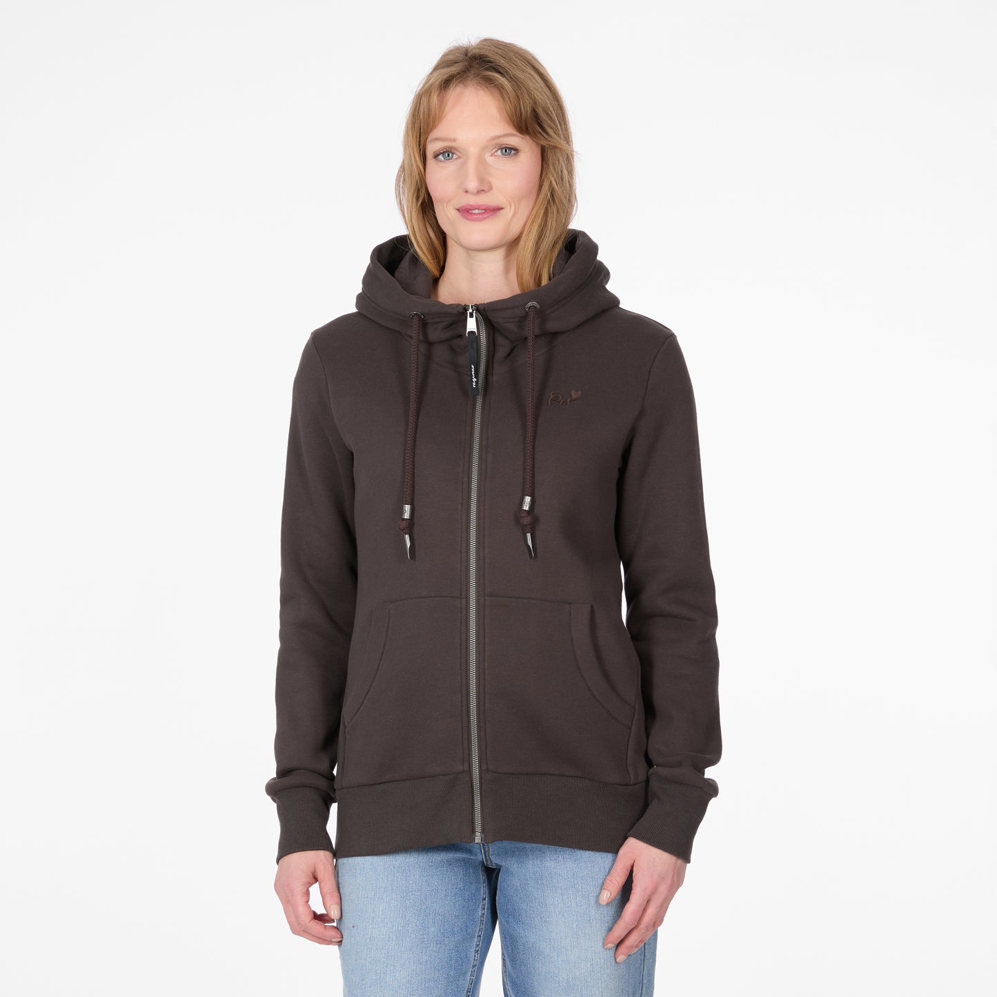Ragwear- Neskia Zip- Dark Brown