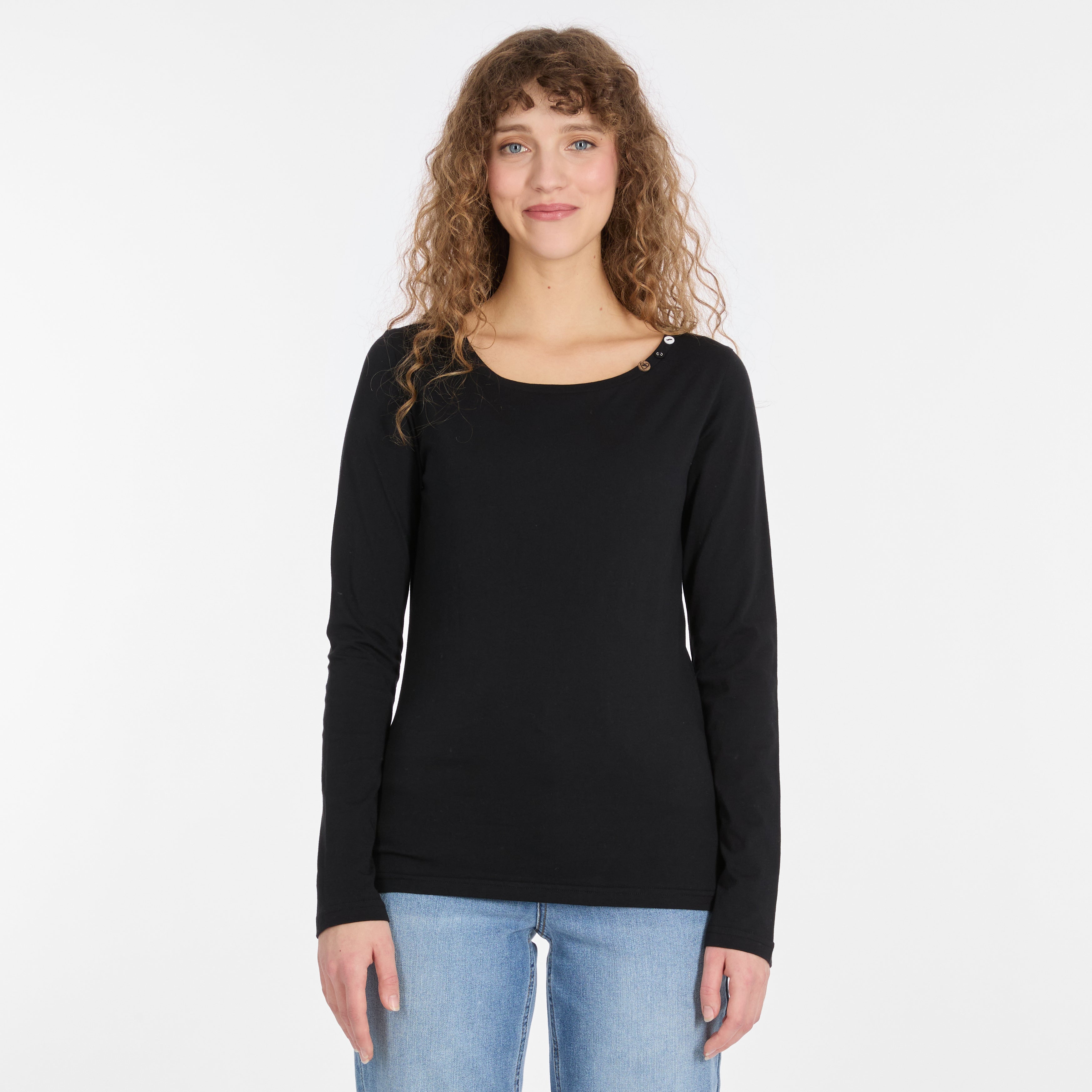 Ragwear- Fllorah GOTS Long Sleeve - Black