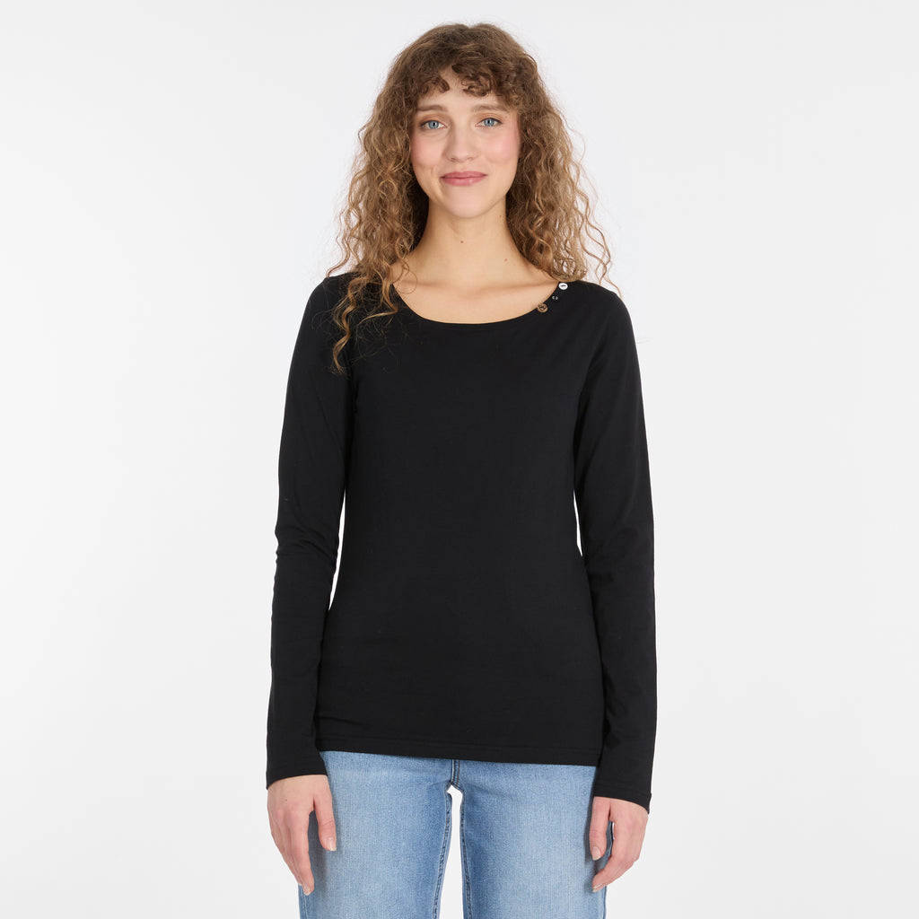 Ragwear- Fllorah GOTS Long Sleeve - Black