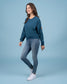 Wanakome- Erma Drop Shoulder- Ocean