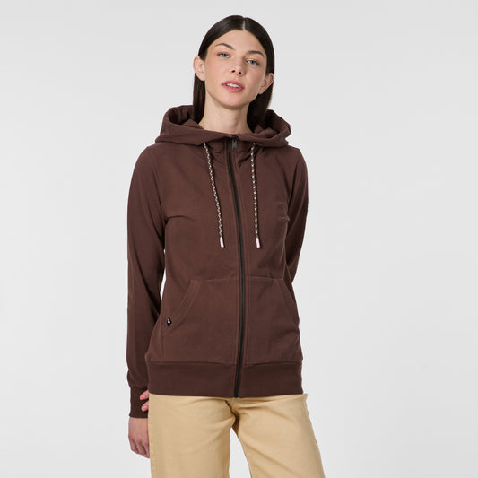 Ragwear- Neskia Zip- Dark Chocolate