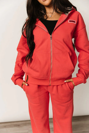 & Ave- Comfort Zone Fullzip Hoody- Natural Instincts