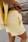 & Ave- Comfort Zone Shorts- Butter Yellow