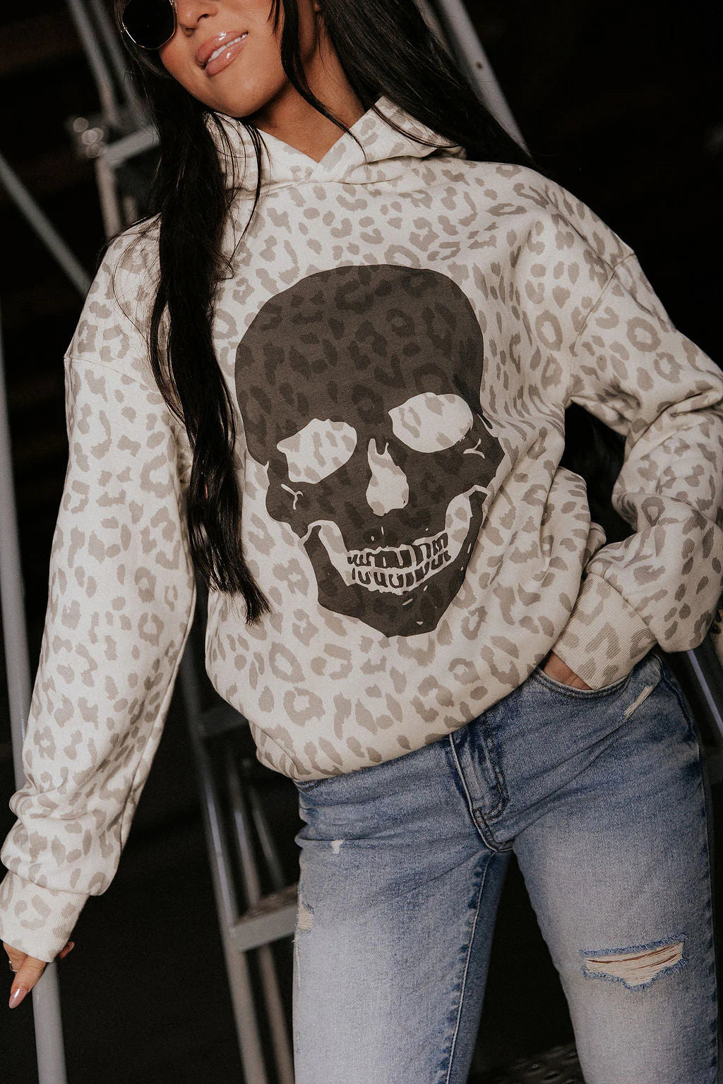 & Ave- Comfort Zone Hoody- Purr-dy Scary