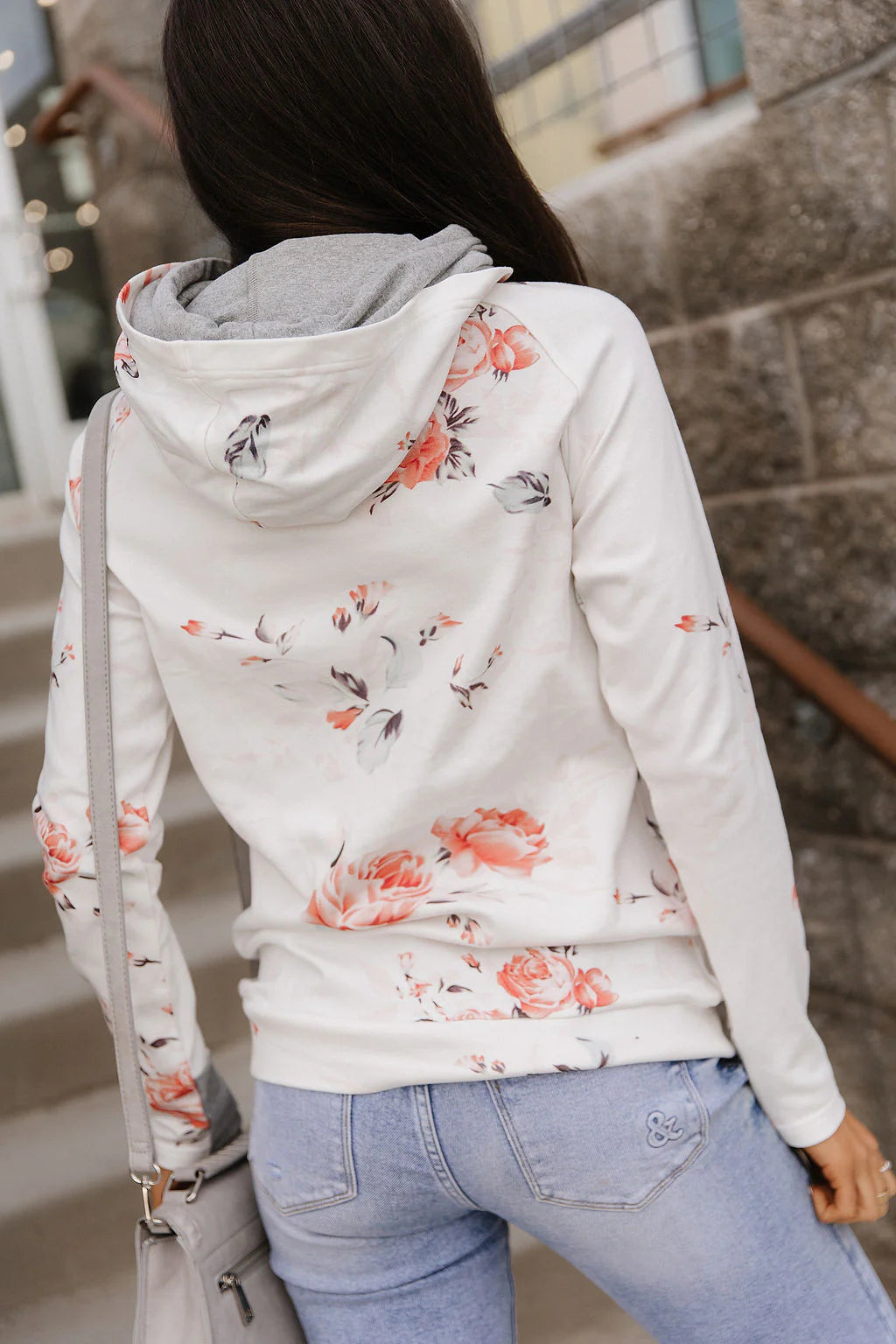 & Ave- Doublehood-Brushed Blossoms-L & 2XL left