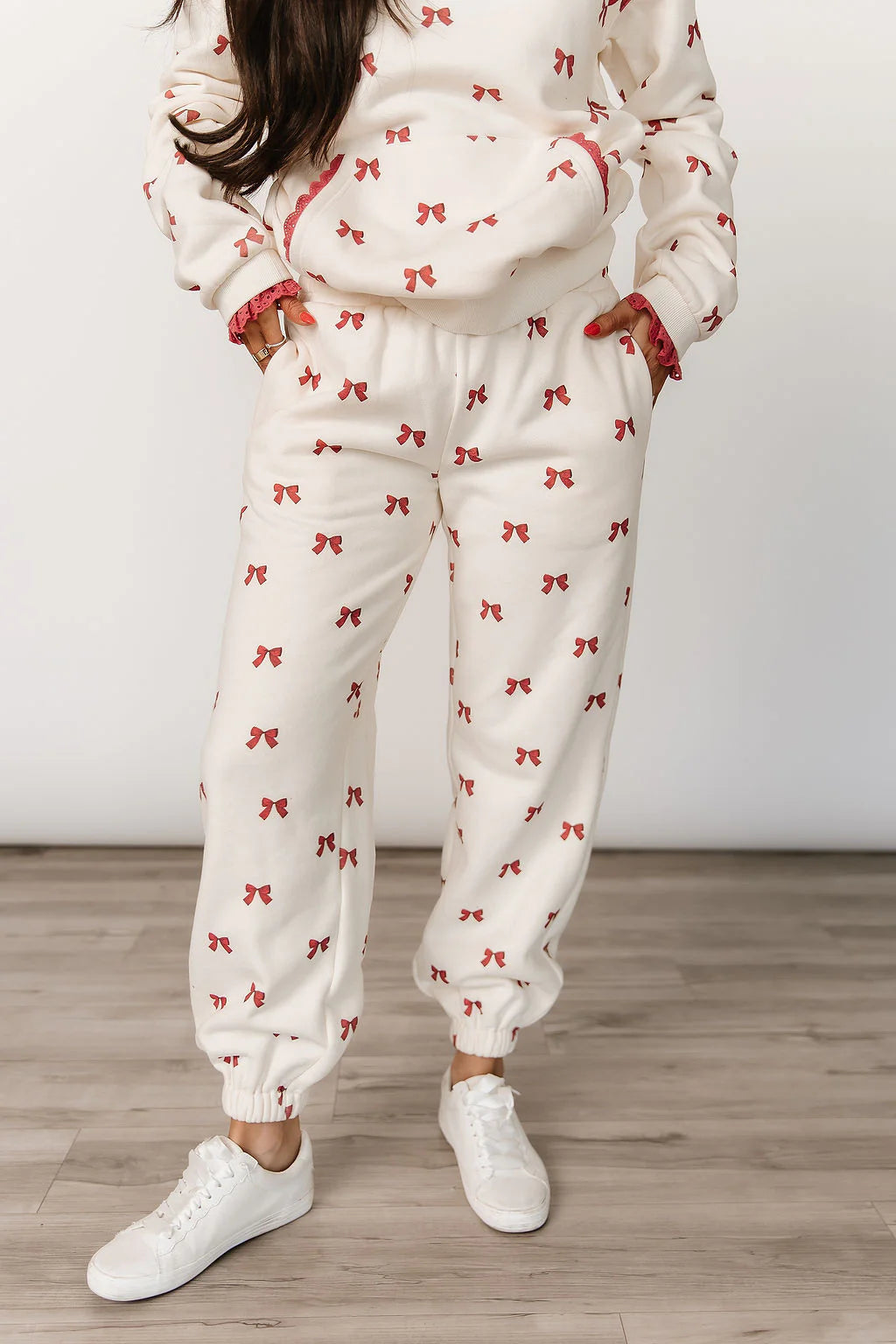 & Ave- Comfort Zone Joggers- Bundled in Bows