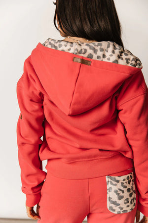 & Ave- Comfort Zone Fullzip Hoody- Natural Instincts