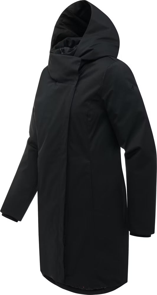 Ragwear-  Pavleen Long Jacket- Black