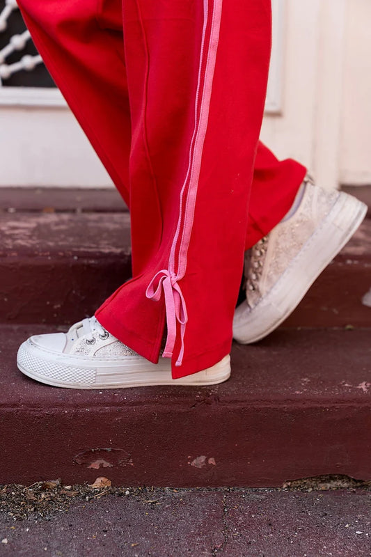 & Ave- Wide Leg Bow Comfs- Love Struck-XL & 3XL left