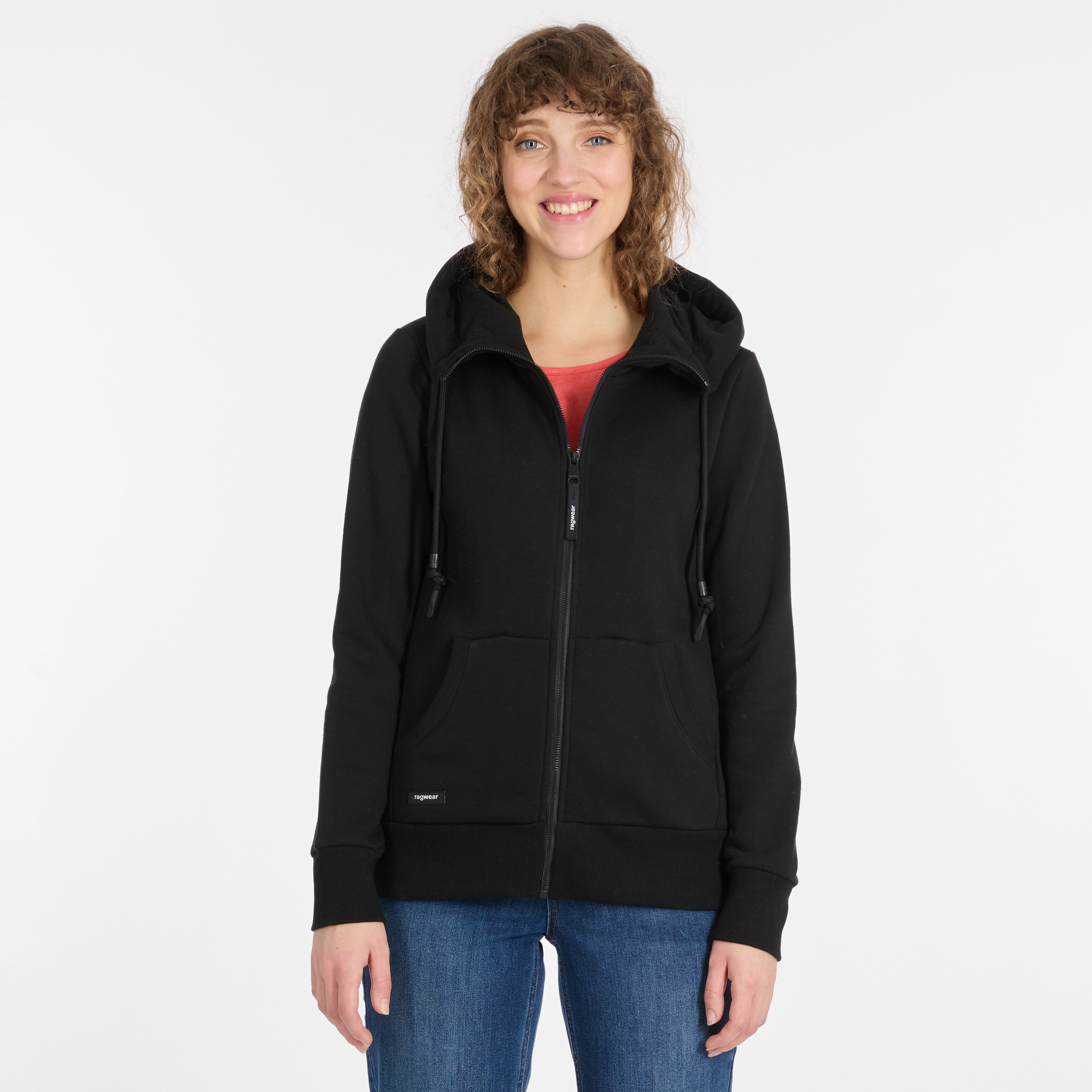 Ragwear- Neskia Zip- Black