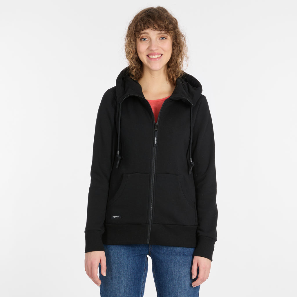 Ragwear- Neskia Zip- Black