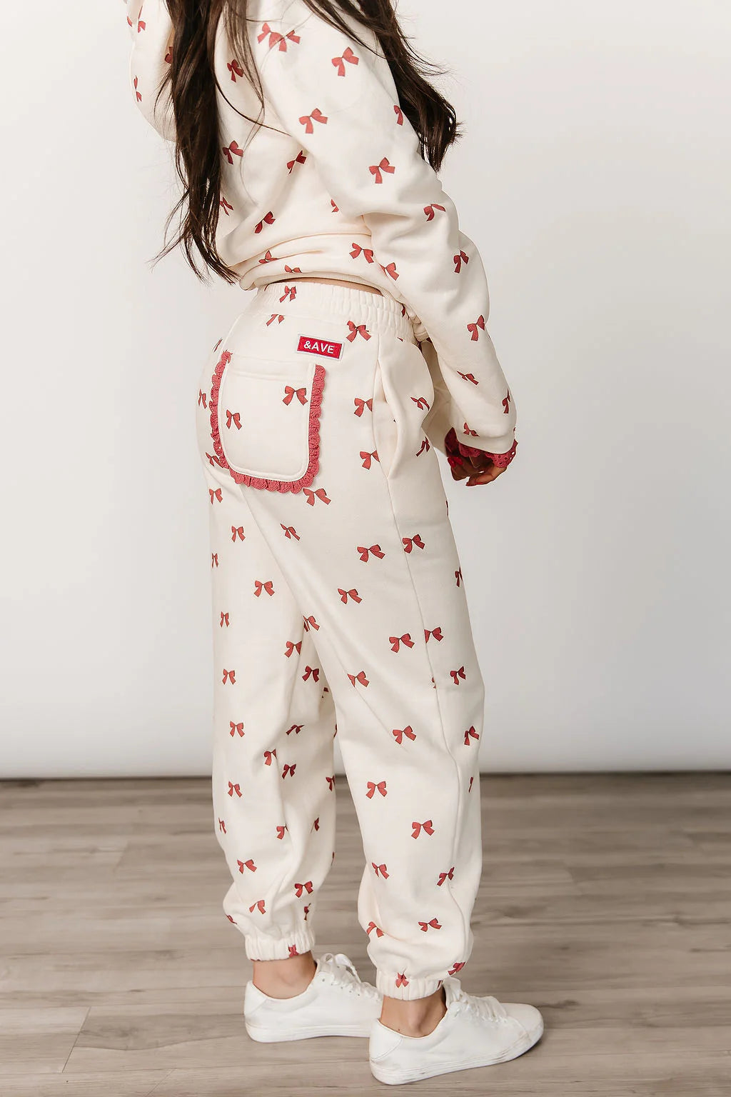 & Ave- Comfort Zone Joggers- Bundled in Bows