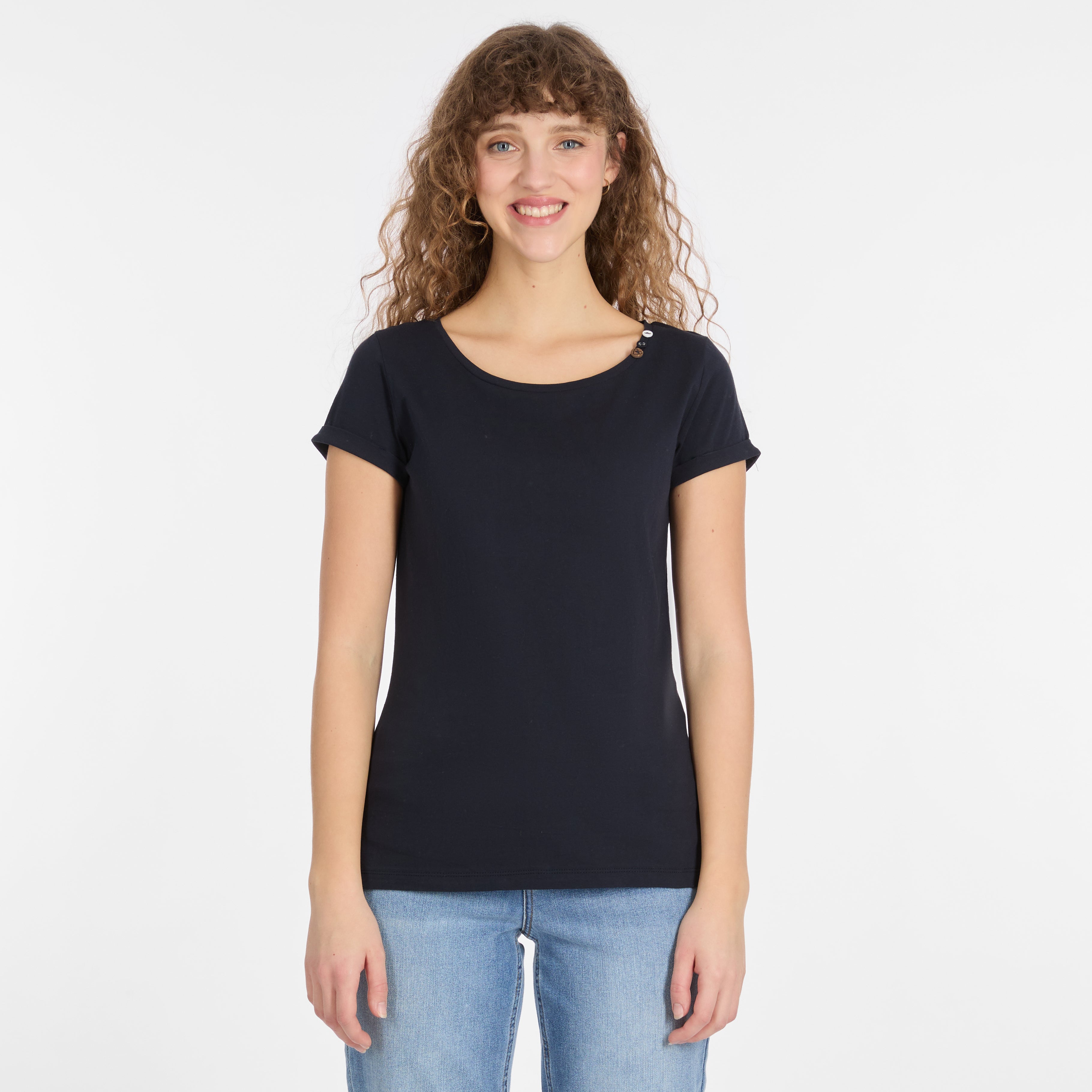 Ragwear- Fllorah GOTS Tee- Navy