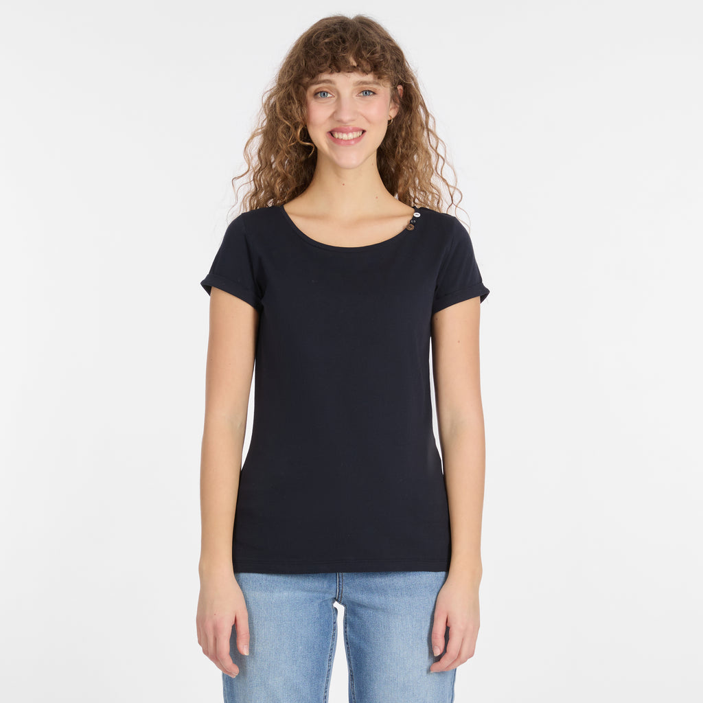 Ragwear- Fllorah GOTS Tee- Navy