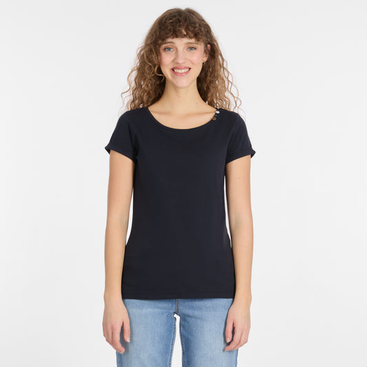 Ragwear- Fllorah GOTS Tee- Navy