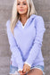 & Ave- Henley Hoody- Lavender Lace