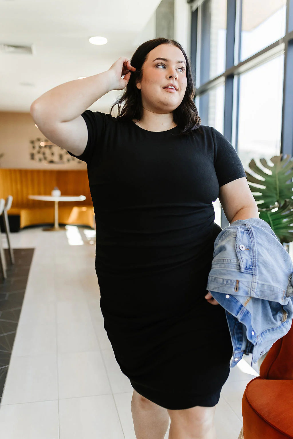 & Ave- Better Than Basic Dress- Raven Black