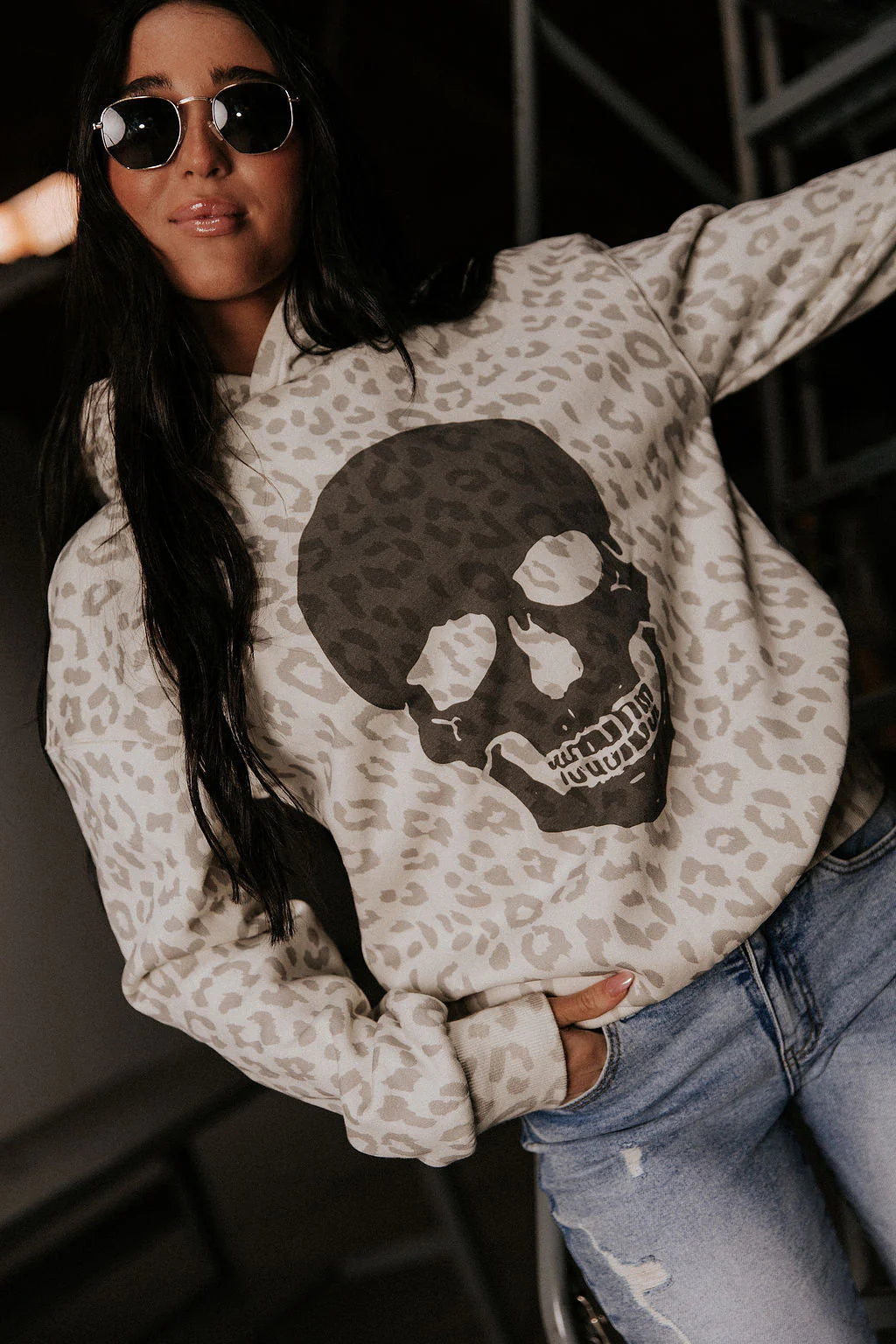 & Ave- Comfort Zone Hoody- Purr-dy Scary