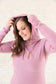 Pink Cement- Hoody- Ginger with Rose Gold