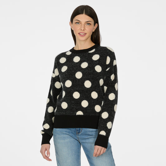Ragwear- Dotty Sweater- Black