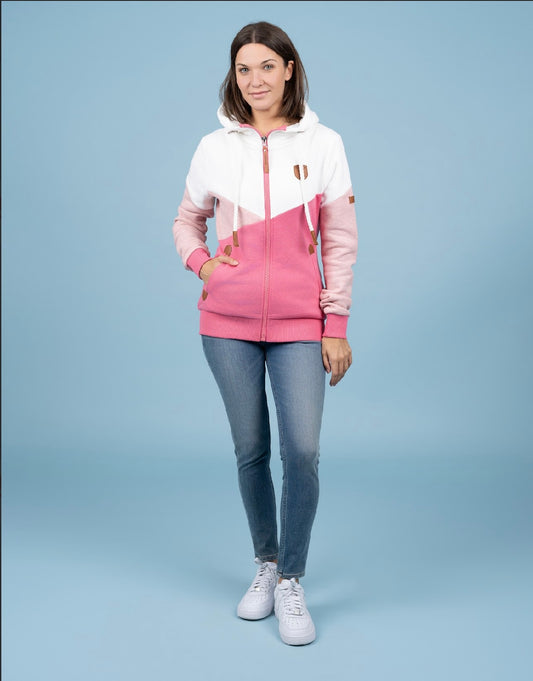 Wanakome- Roxette Fullzip- Cosmo Pink Mix