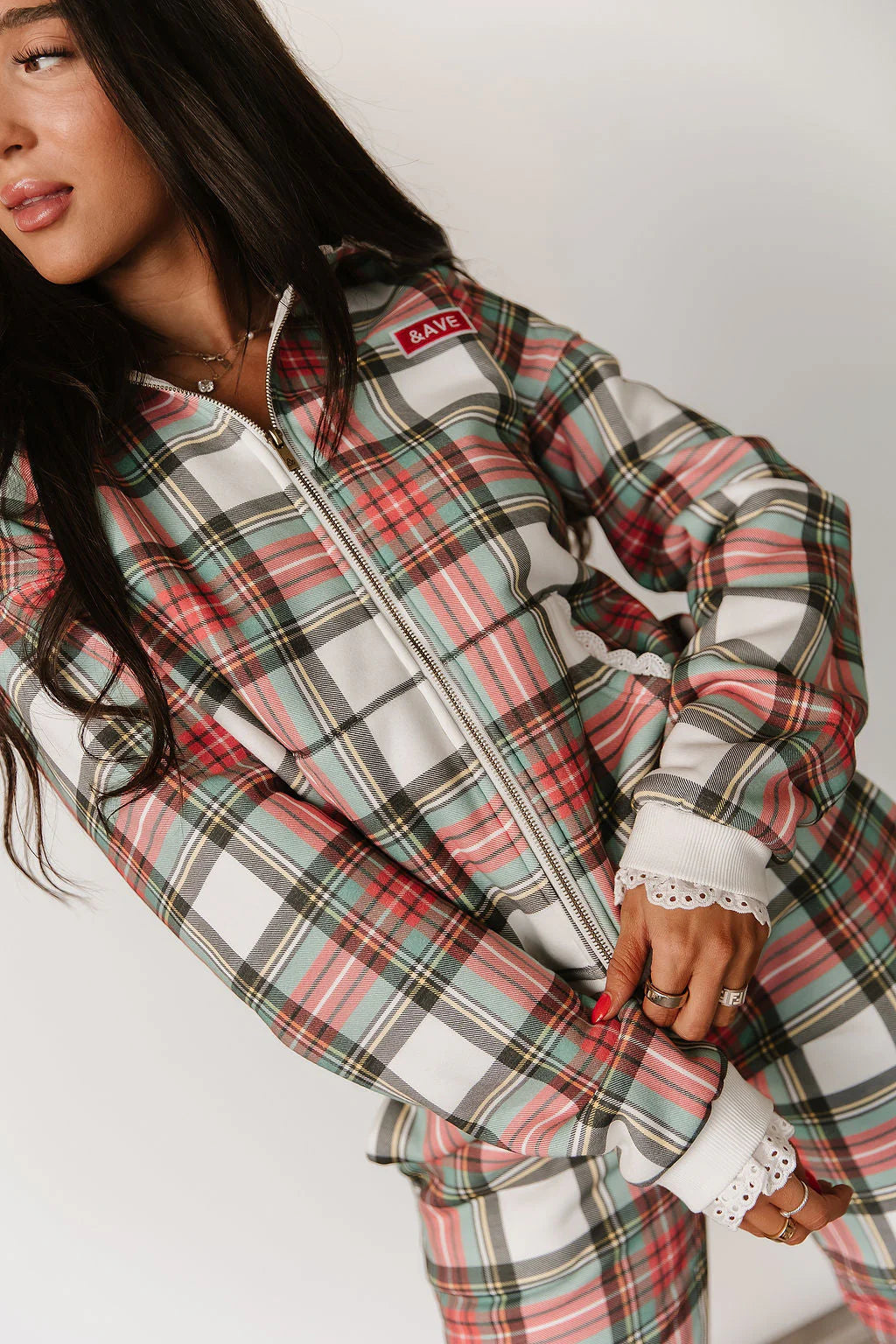 & Ave- Comfort Zone Fullzip Hoody- Warm Wishes