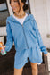 & Ave- 24/7 Shorts- Love Story- Blueberry