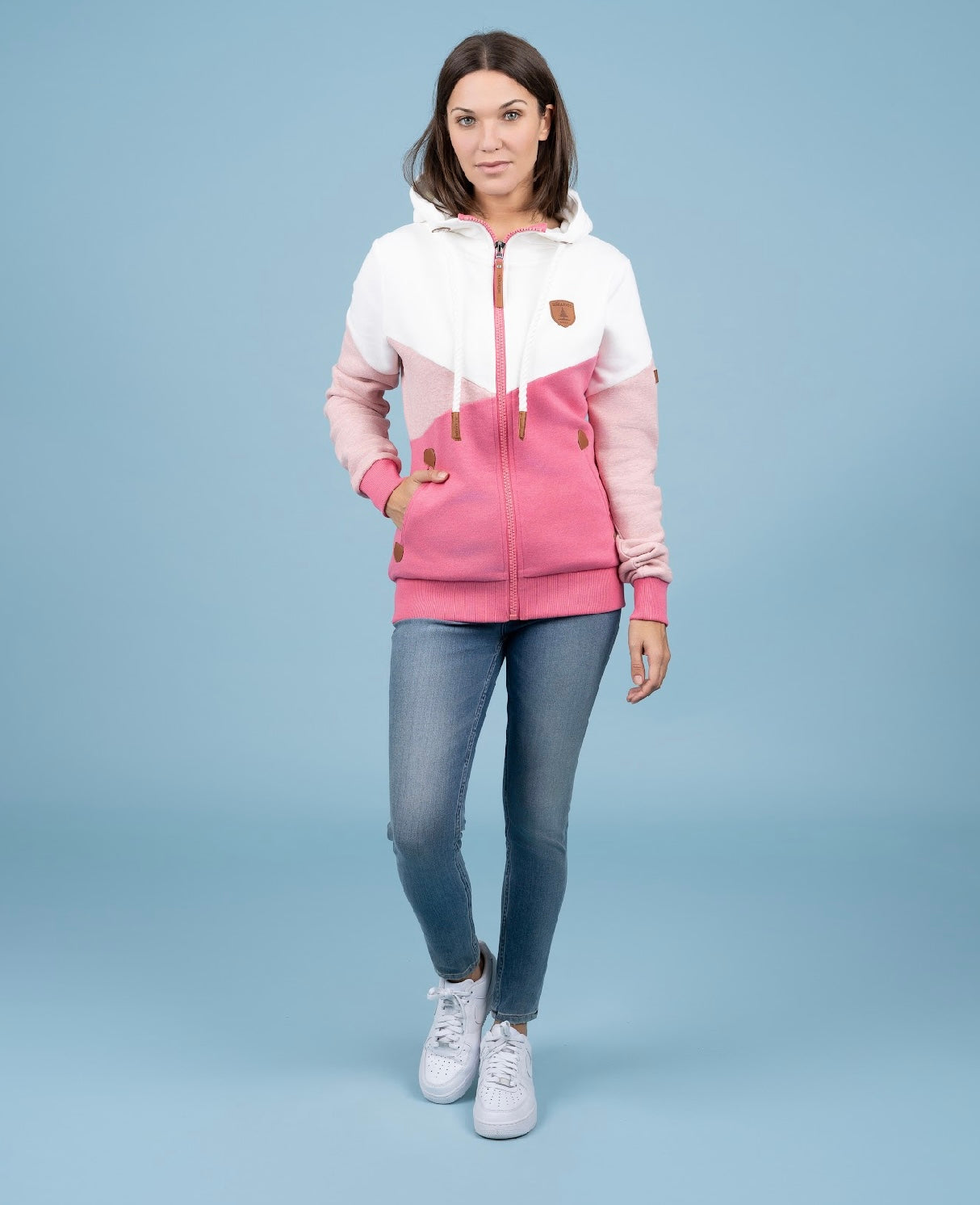 Wanakome- Roxette Fullzip- Cosmo Pink Mix