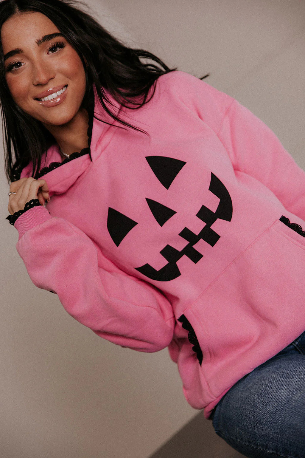 & Ave- Comfort Zone Hoody- Lil’ Miss Pumpkin