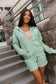 & Ave- Comfort Zone Fullzip Hoody- Mint- M left