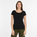Ragwear- Fllorah GOTS Tee- Black