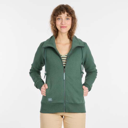 Ragwear- Ronette Fullzip- Pine Green