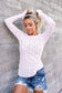 & Ave- Hattie Lace Long Sleeve - Rose