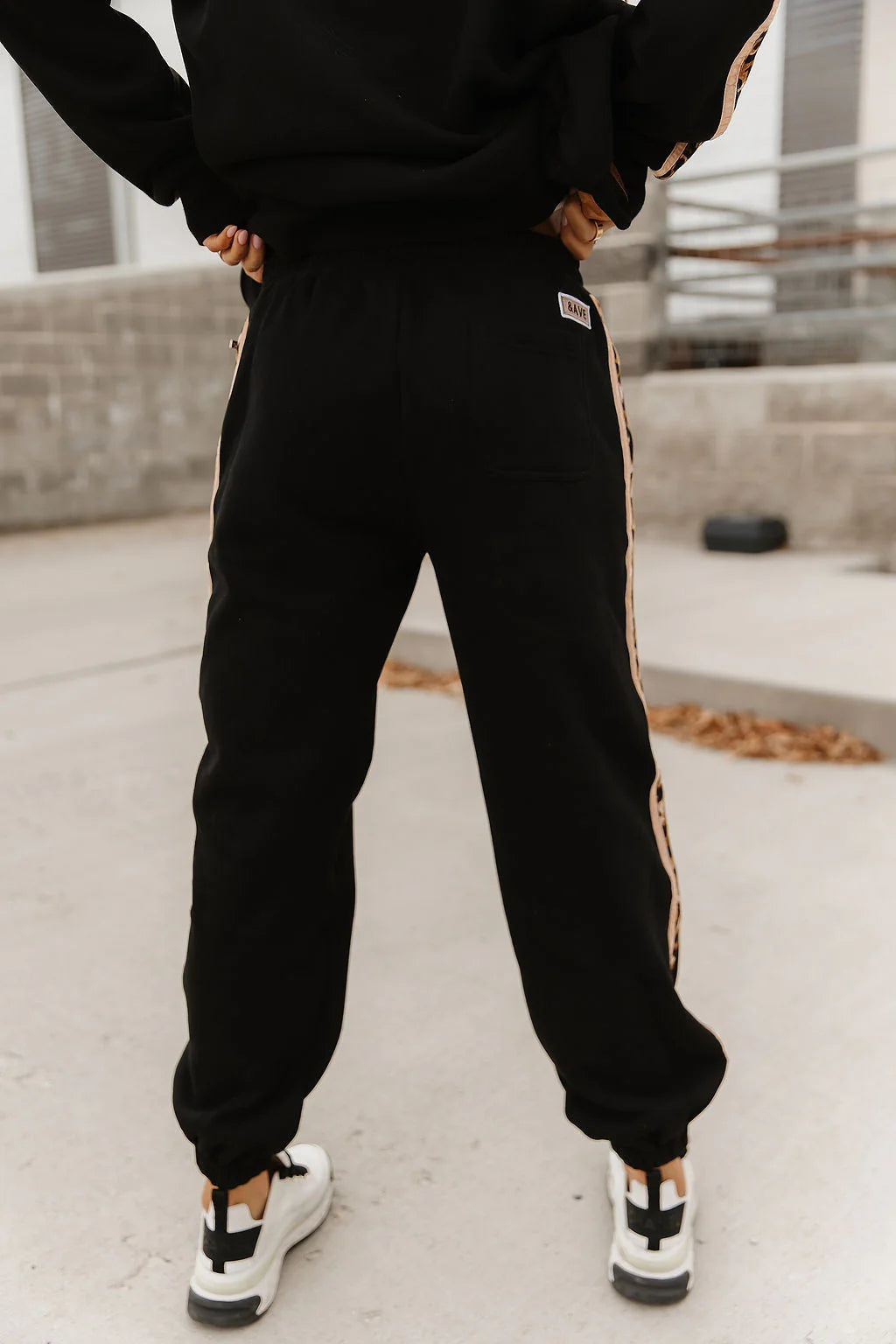 & Ave- Comfort Zone Joggers-Fearless & Free