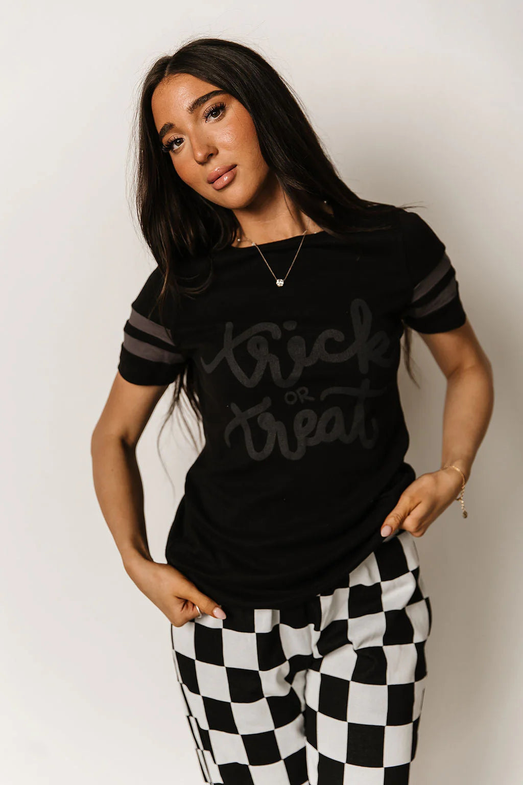 & Ave- Lulu Tee- Trick or Treat-FINAL SALE