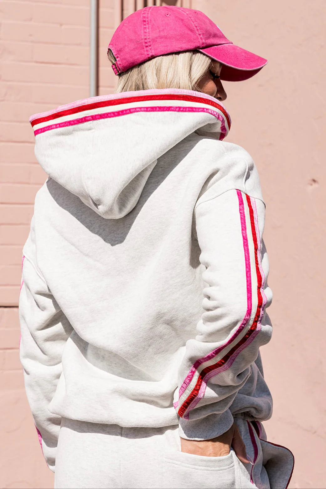 & Ave- Comfort Zone Fullzip Hoody- Main Squeeze-L left