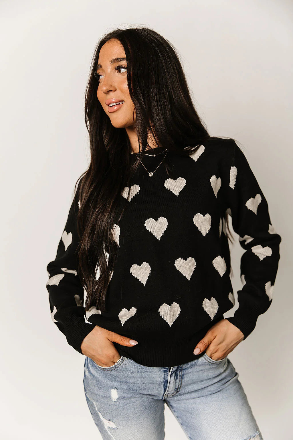 & Ave- Love You, Mean It Sweater-3XL left