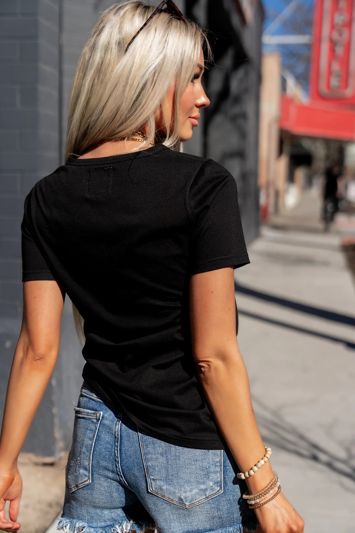 & Ave- Lulu Tee- Onyx