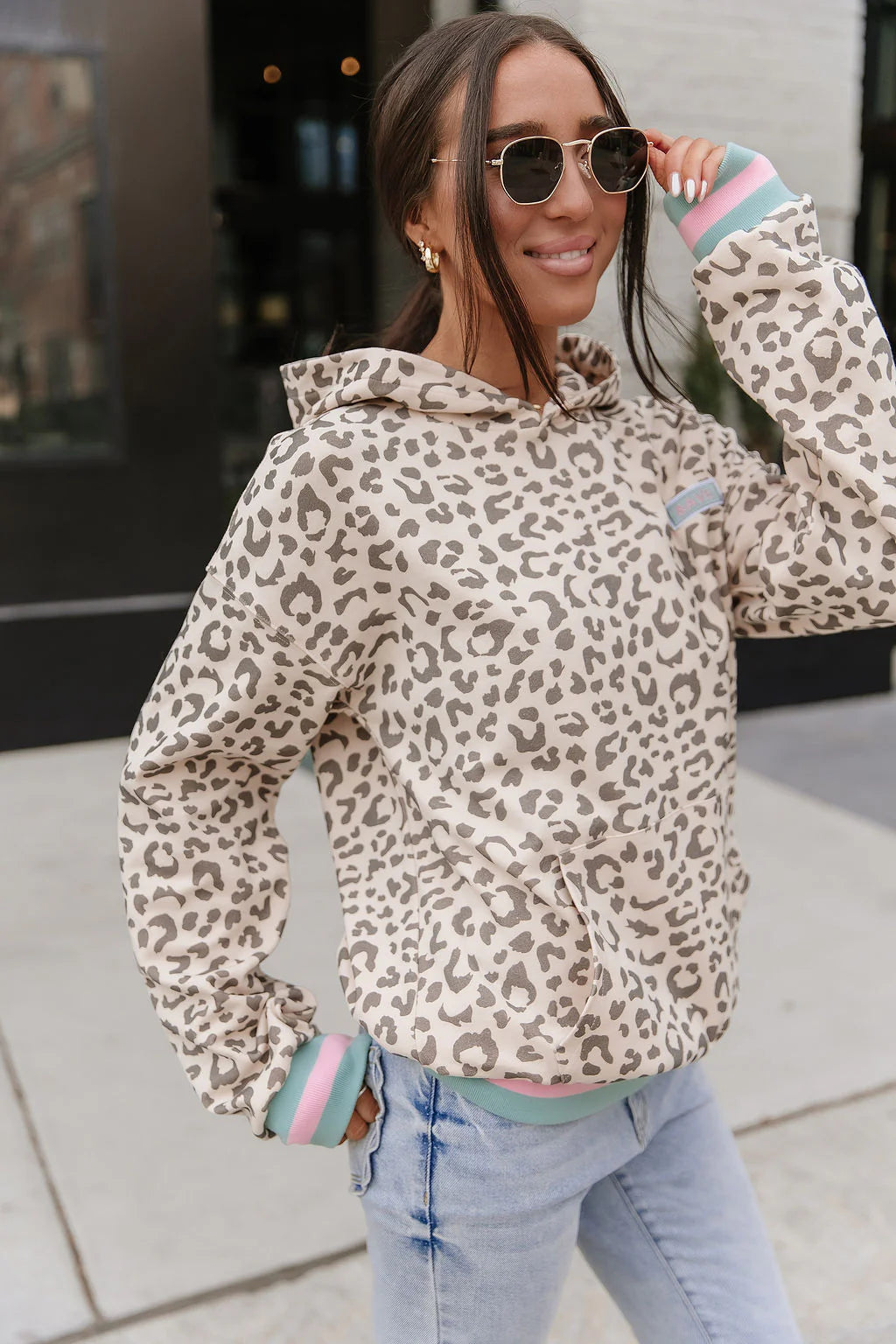 & Ave- University Hoody- Wild At Heart