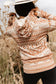 & Ave- HalfZip Sweatshirt- Bronco Babe