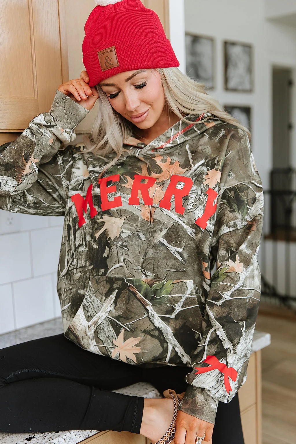 & Ave- University Hoody- Woodland Merry
