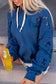 & Ave- University Hoody- Love Story- Midnight Blue