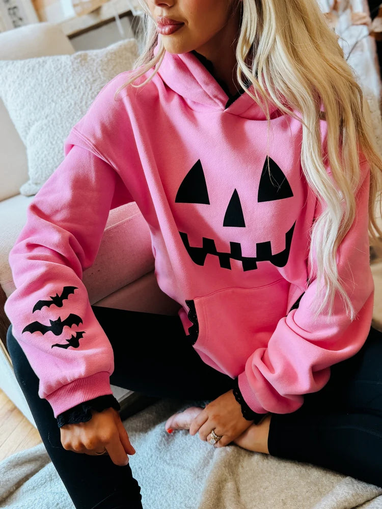 & Ave- Comfort Zone Hoody- Lil’ Miss Pumpkin